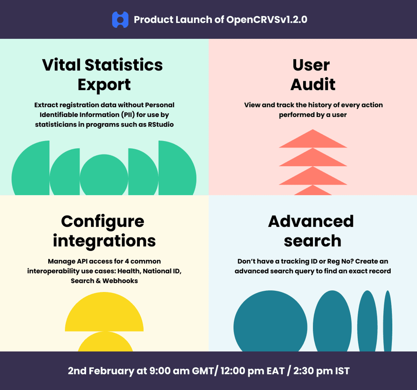 Open CRVS v1 2 feature banner 1